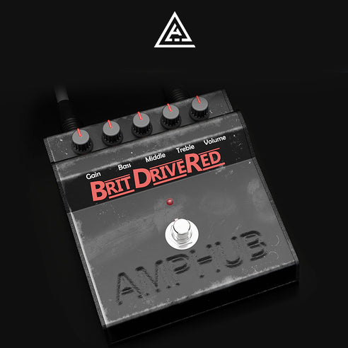 AmpHub - Brit Drive Red Model